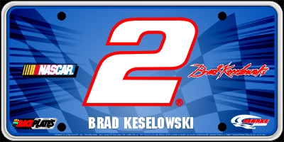 Signature Series Race Plate #02 Brad Keselowski