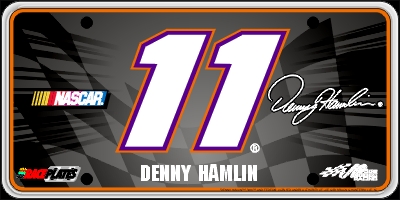 Signature Series Race Plate #11 Denny Hamlin