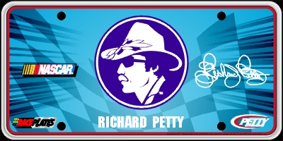 Signature Series Race Plate #43 Richard Petty Historical